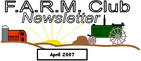  F.A.R.M. Club,Newsletter