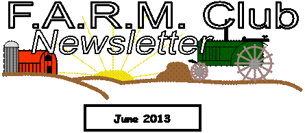 F, F.A.R.M. Club,Newsletter